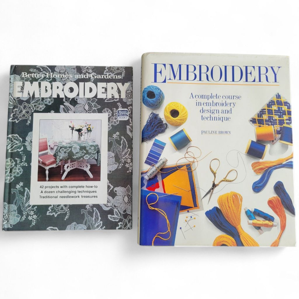 Vintage Embroidery Book Bundle | Better Homes & Pauline Brown